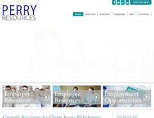 Tablet Screenshot of perryresources.com